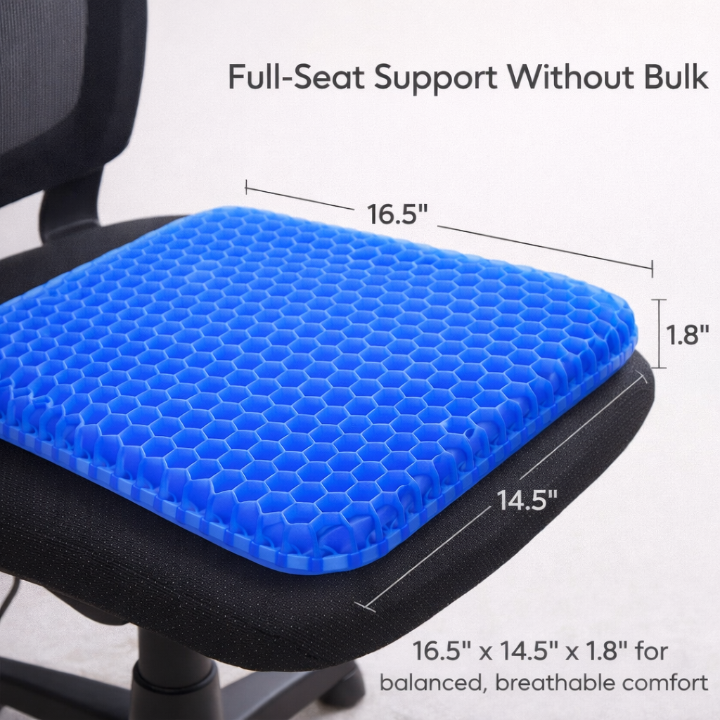Reloraβ’ GelFlex Seat Cushion