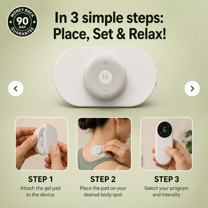 Relora NeuraCalm™  Wireless Headache & Tension Relief System