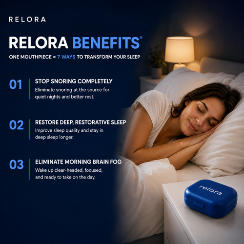 Relora Precision Adjustable Sleep & Snore Guard