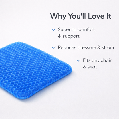 Relora™ GelFlex Seat Cushion